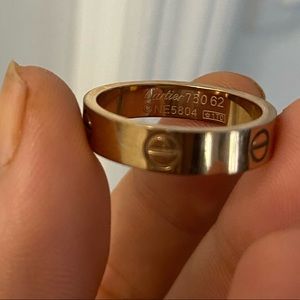 Cartier Love Ring size 8